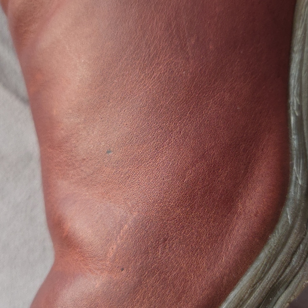 BORN Women's Brown Leather Ankle Booties - Picture 9 of 12